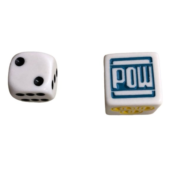 Monopoly Gamer Replacement Parts 2 Pieces Mario Kart Dice - Picture 7 of 9